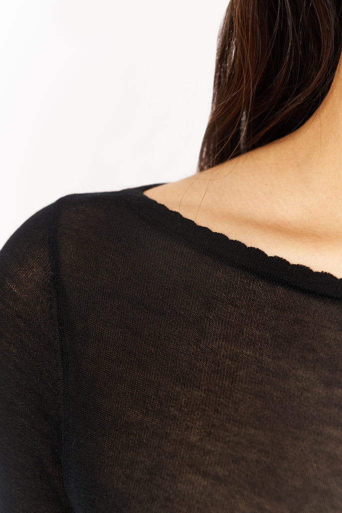Ivy Mini Dress in Black