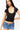 Rita V-Neck Top in Black