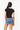 Rita V-Neck Top in Black
