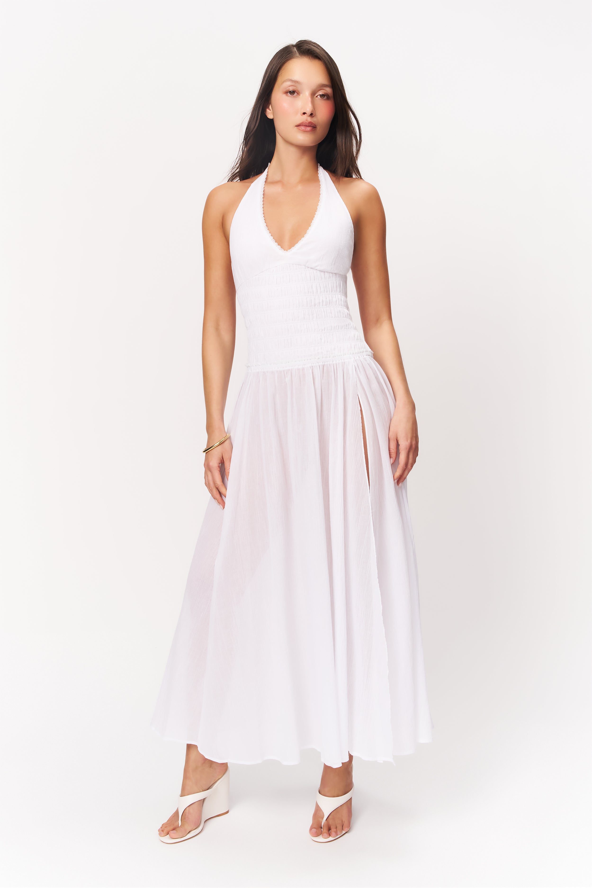 guizio formentera maxi dress Guizio Formentera Skirt White / S