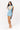 Niko Dress in Sea Blue