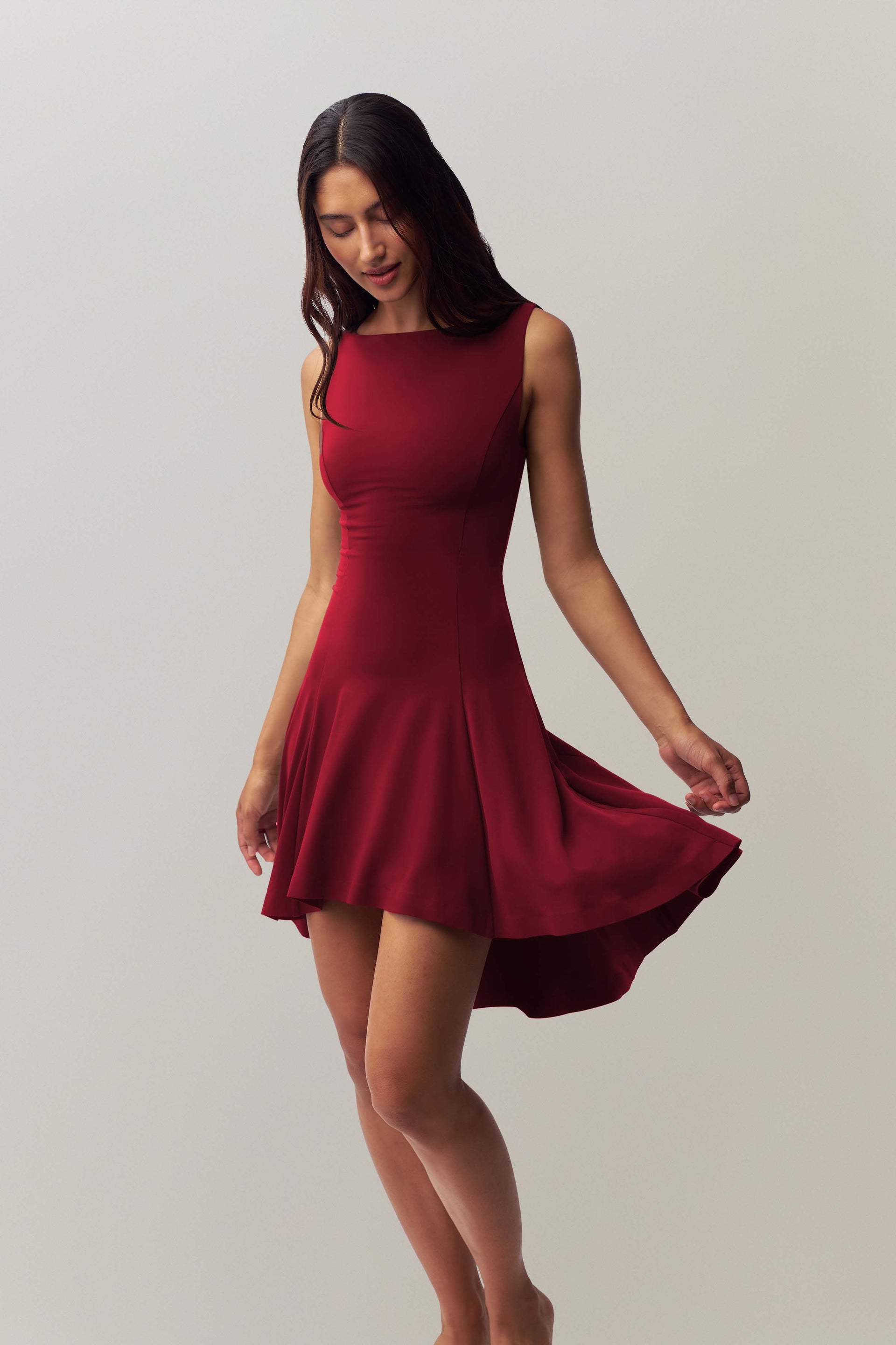 guizio daye midi dress Daye Midi Dress in Light Coral