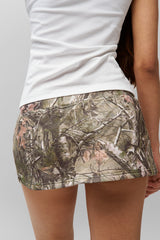 Fleece Skort in Camo