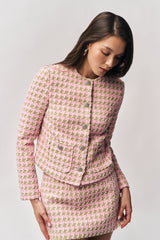 Wren Jacket in Pink Multi