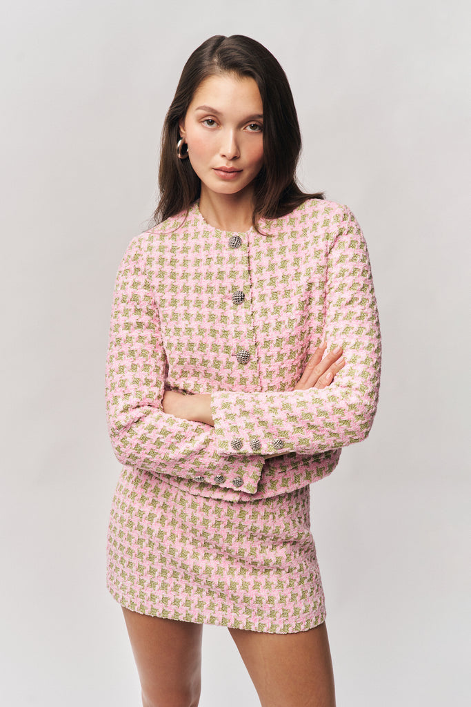 Wren Jacket in Pink Multi