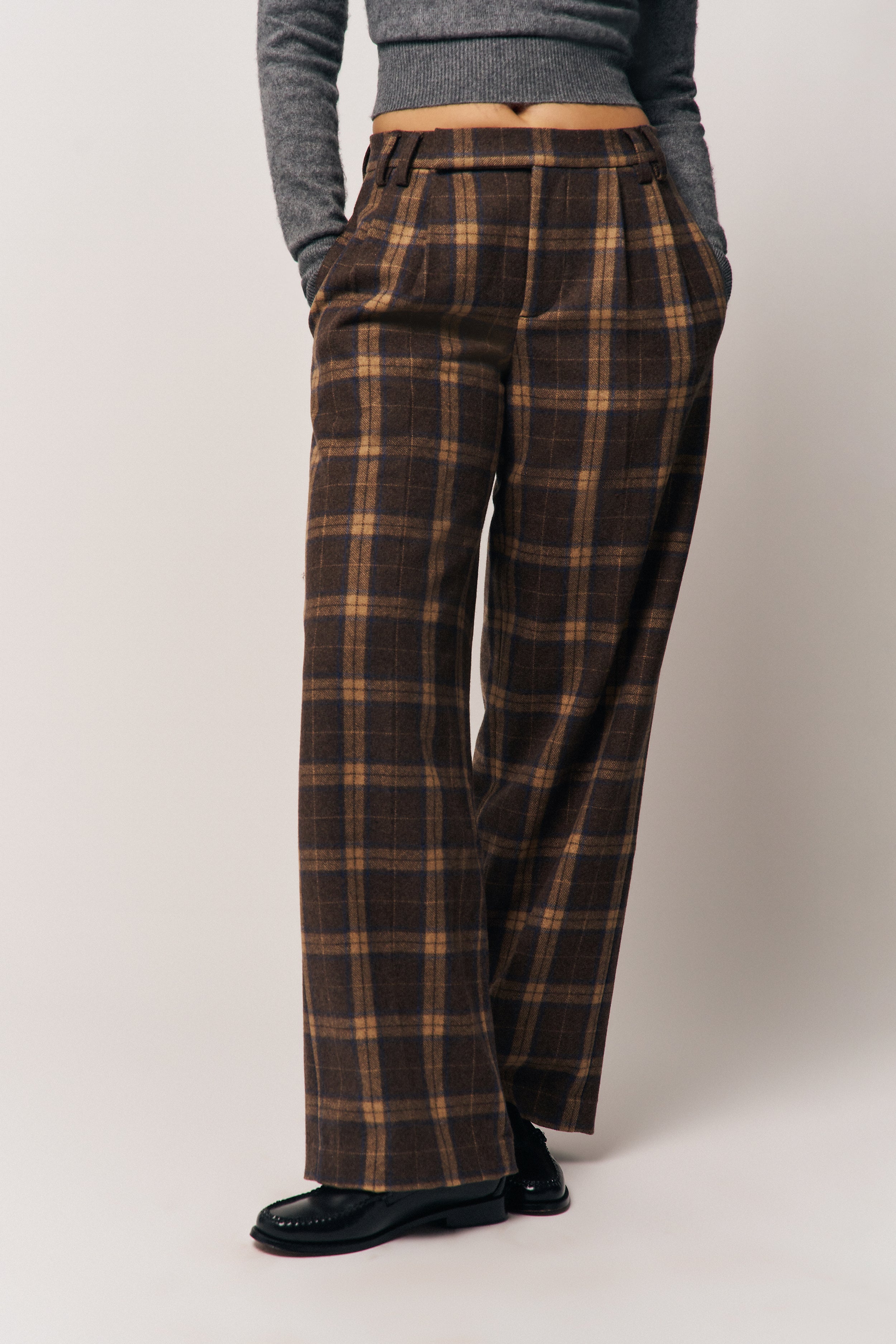 Willow Pant in Tartan Plaid