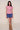 Micro Mini Denim Skirt in Medium Wash