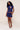 Eda Mini Skirt in Navy