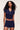 Calesia Zip Up Top in Navy