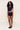 Calesia Zip Up Top in Navy