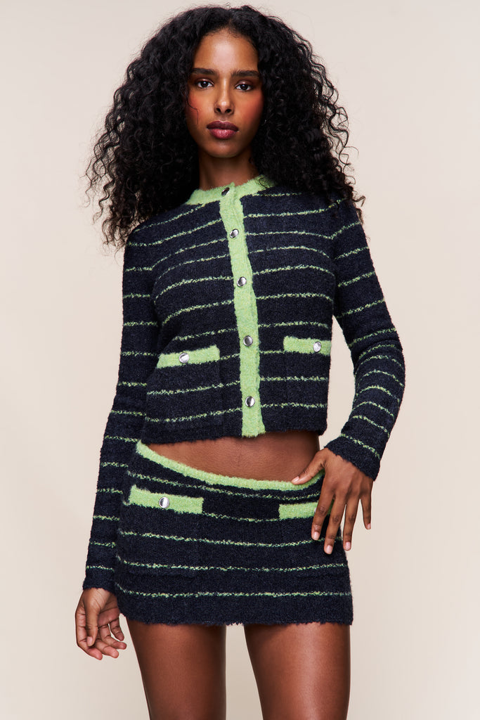 Carline Cardigan in Navy