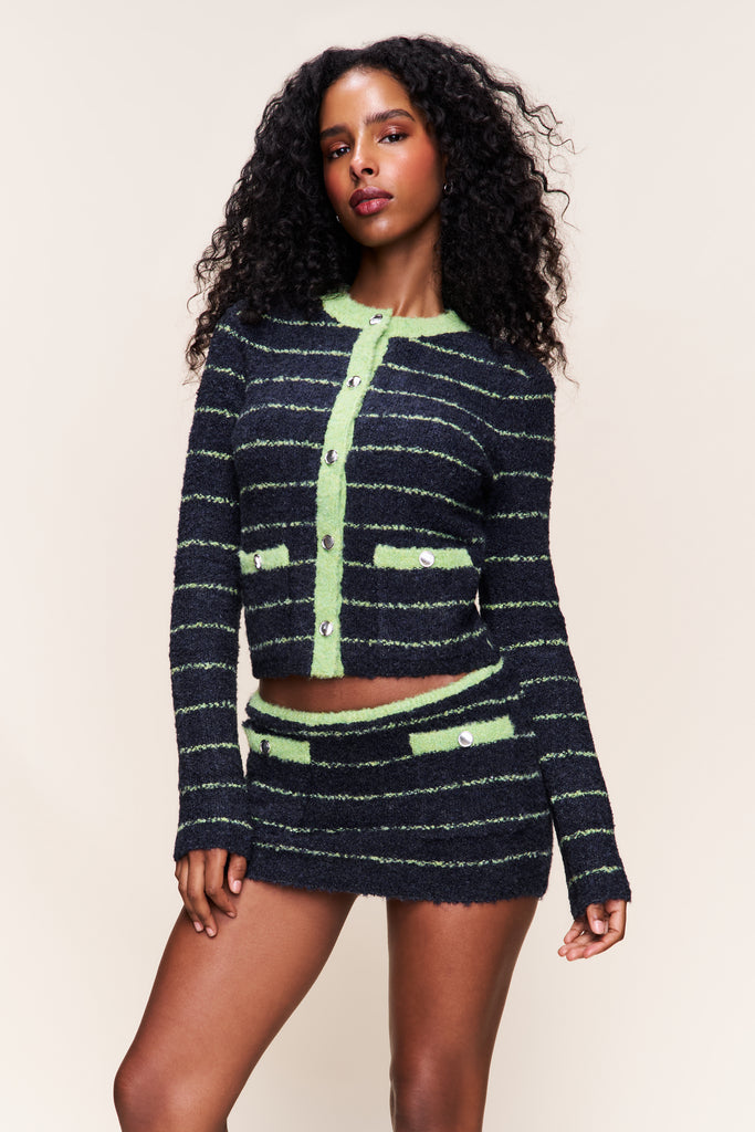 Carline Cardigan in Navy