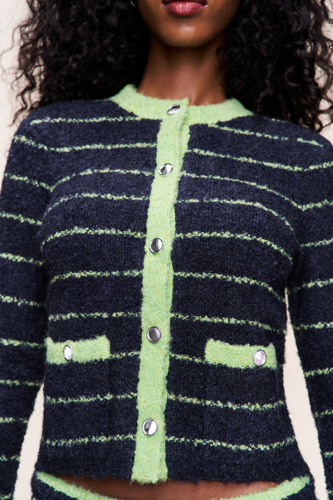 Carline Cardigan in Navy