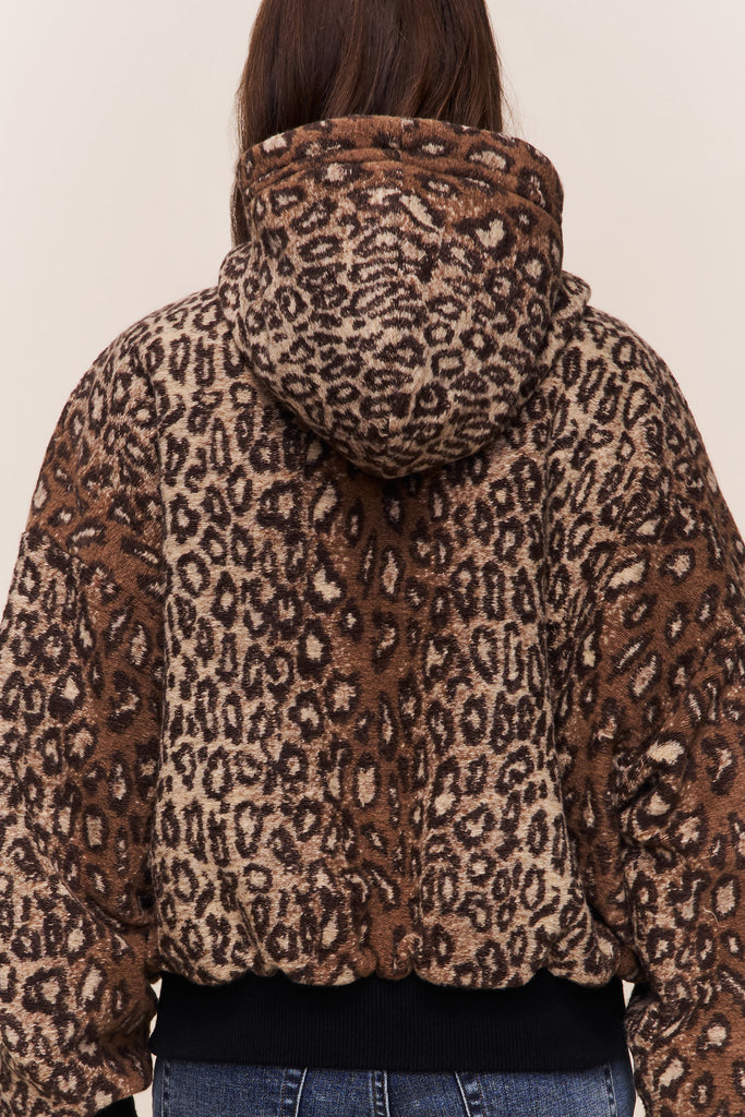 Charli Hooded Quilted Lined Jacket