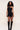Chiffon Wrap Dress in Black