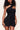 Chiffon Wrap Dress in Black