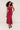 Daye Midi Dress in Bordeaux