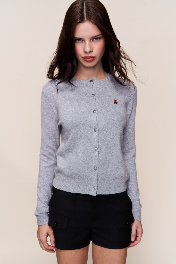 Penelope Patch Pocket Short in Black