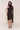 Hooded Knit Dress in Olive