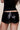 Paillette Micro Short in Black