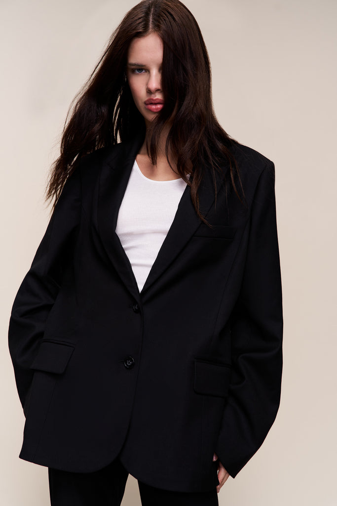 The Perfect Oversized Blazer in Black