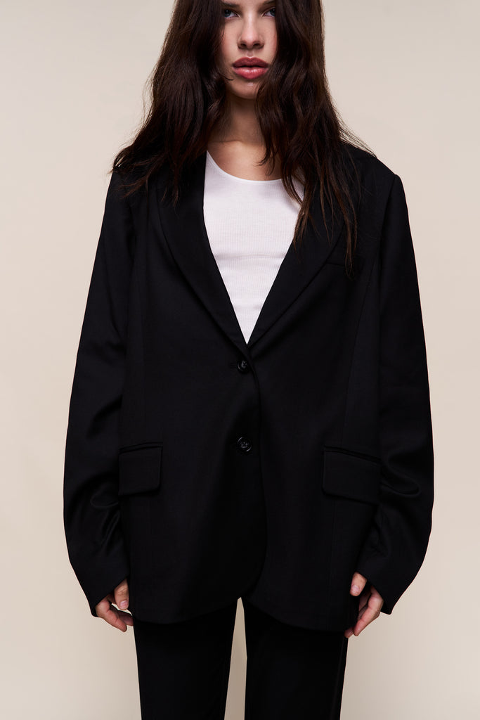 The Perfect Oversized Blazer in Black