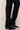 Cora Ruched Hem Pant in Black