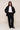 Leo Mid Rise Straight Pant in Black