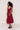 Leila Dress in Bordeaux
