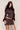 Anais Faux Fur Jacket in Chocolate