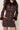 Anais Faux Fur Jacket in Chocolate