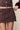 Anais Cargo Mini Skirt in Chocolate