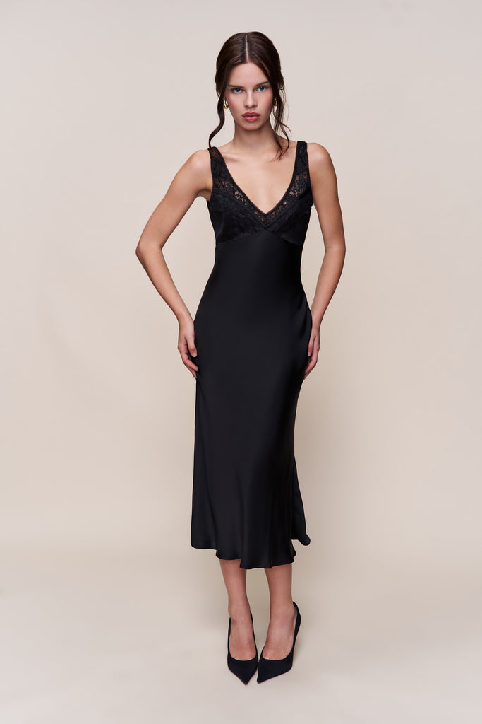 Scaosi Lace Detail Slip Dress