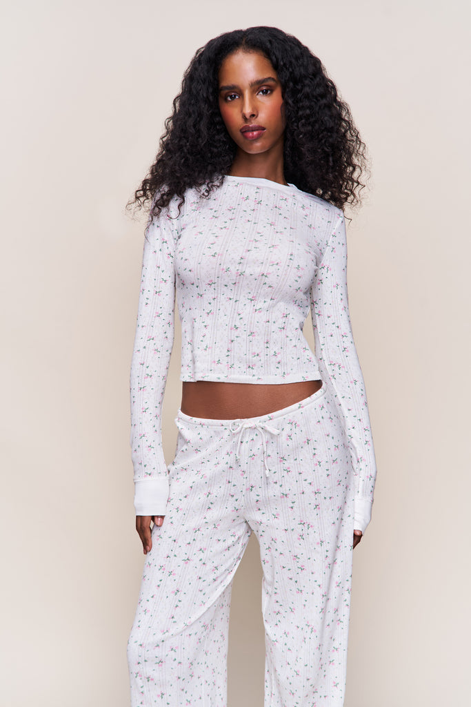 Honey Long Sleeve Fitted Top