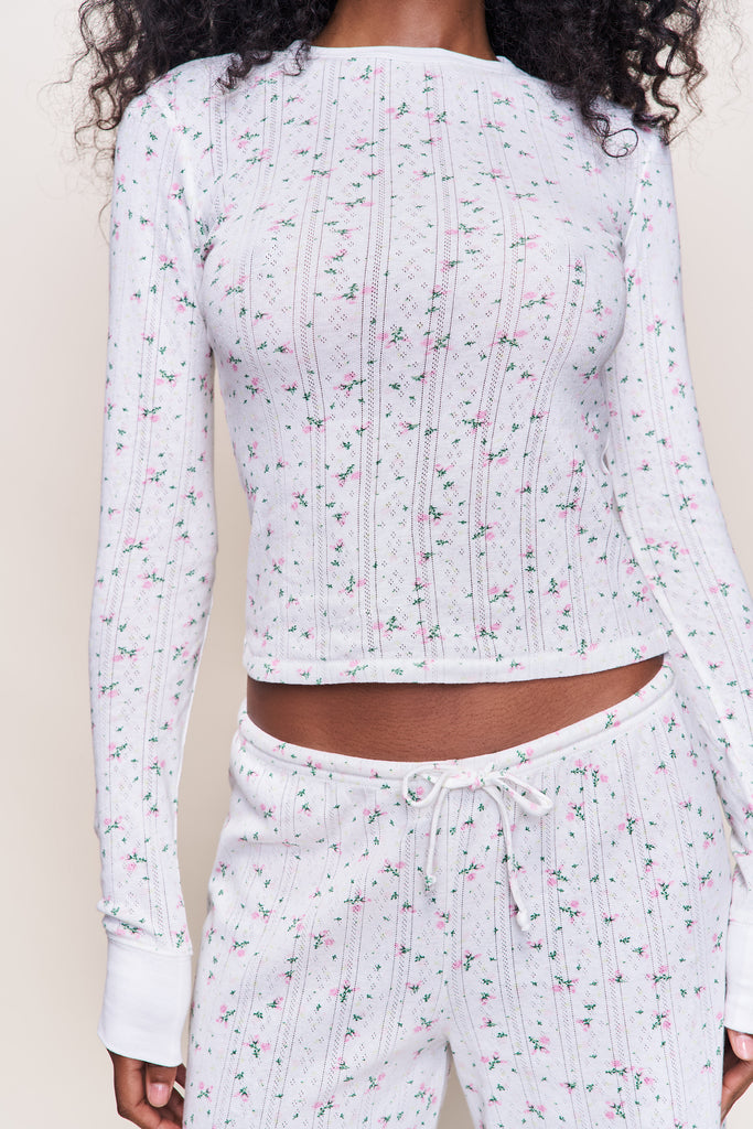 Honey Long Sleeve Fitted Top