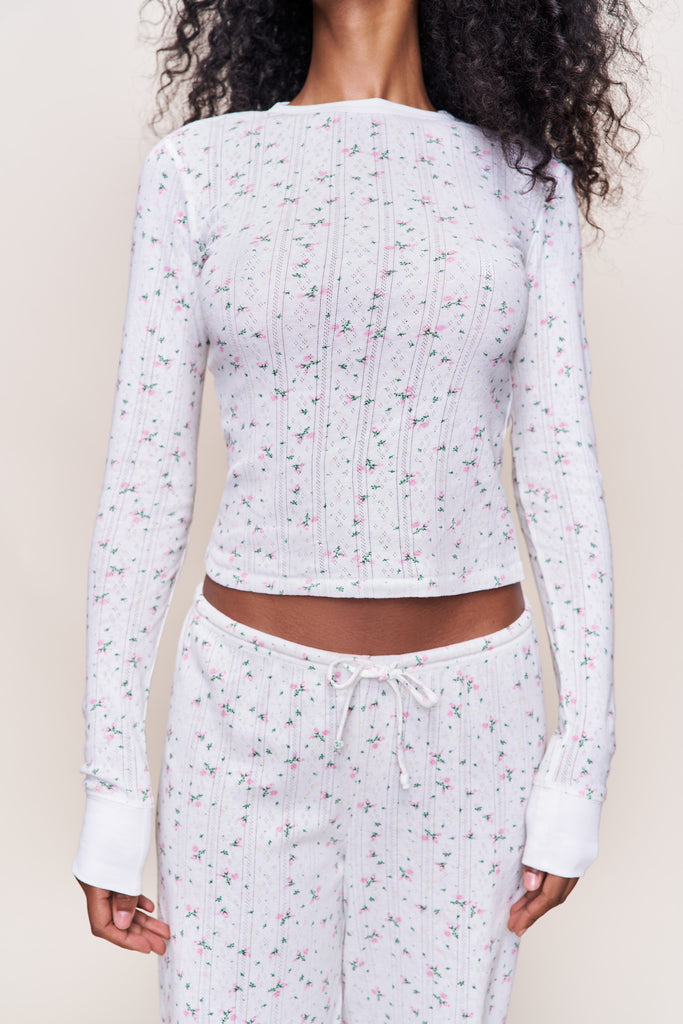 Honey Long Sleeve Fitted Top