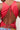 Regine Cowl Neck Top in Red Love