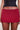 Micro Mini Stretch Skirt in Bordeaux