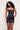 Satin Corset Dress in Black