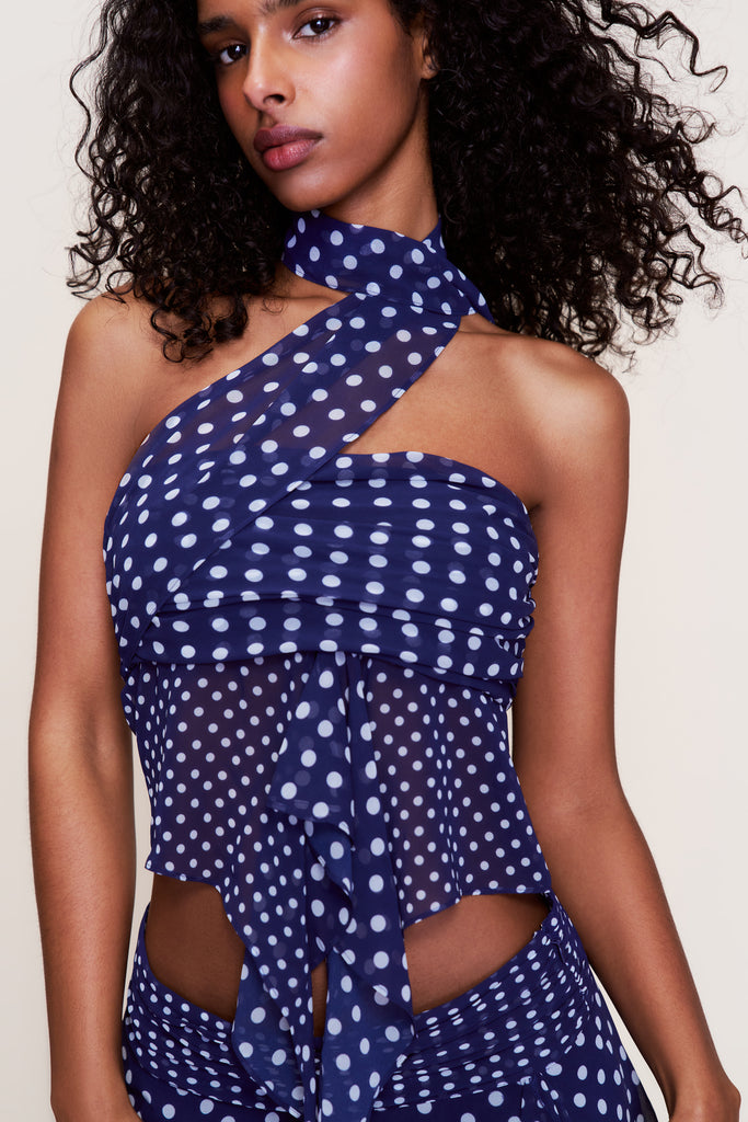 Chiffon Wrap Around Top