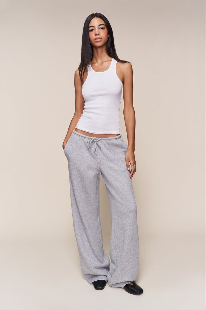 Drawstring Fleece Pant