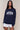 Guizio Fleece Crewneck in Navy