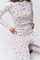 Relaxed Thermal Pant in White