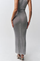 Odette Dress in Silver