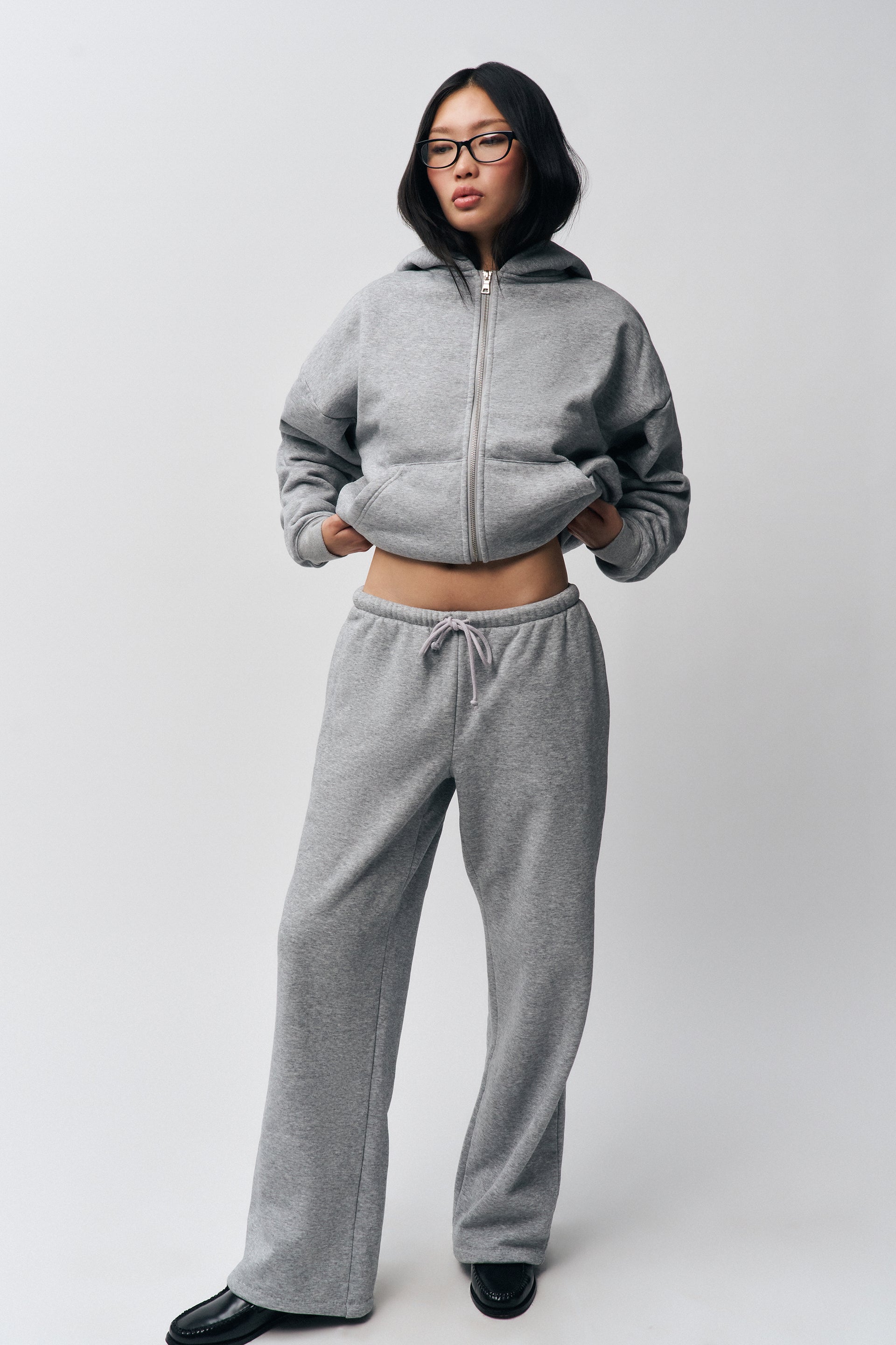 Relaxed Drawstring Sweatpants