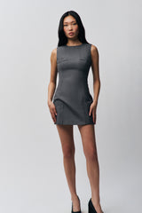 Rowan Dress in Heather Grey