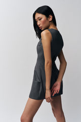 Rowan Dress in Heather Grey