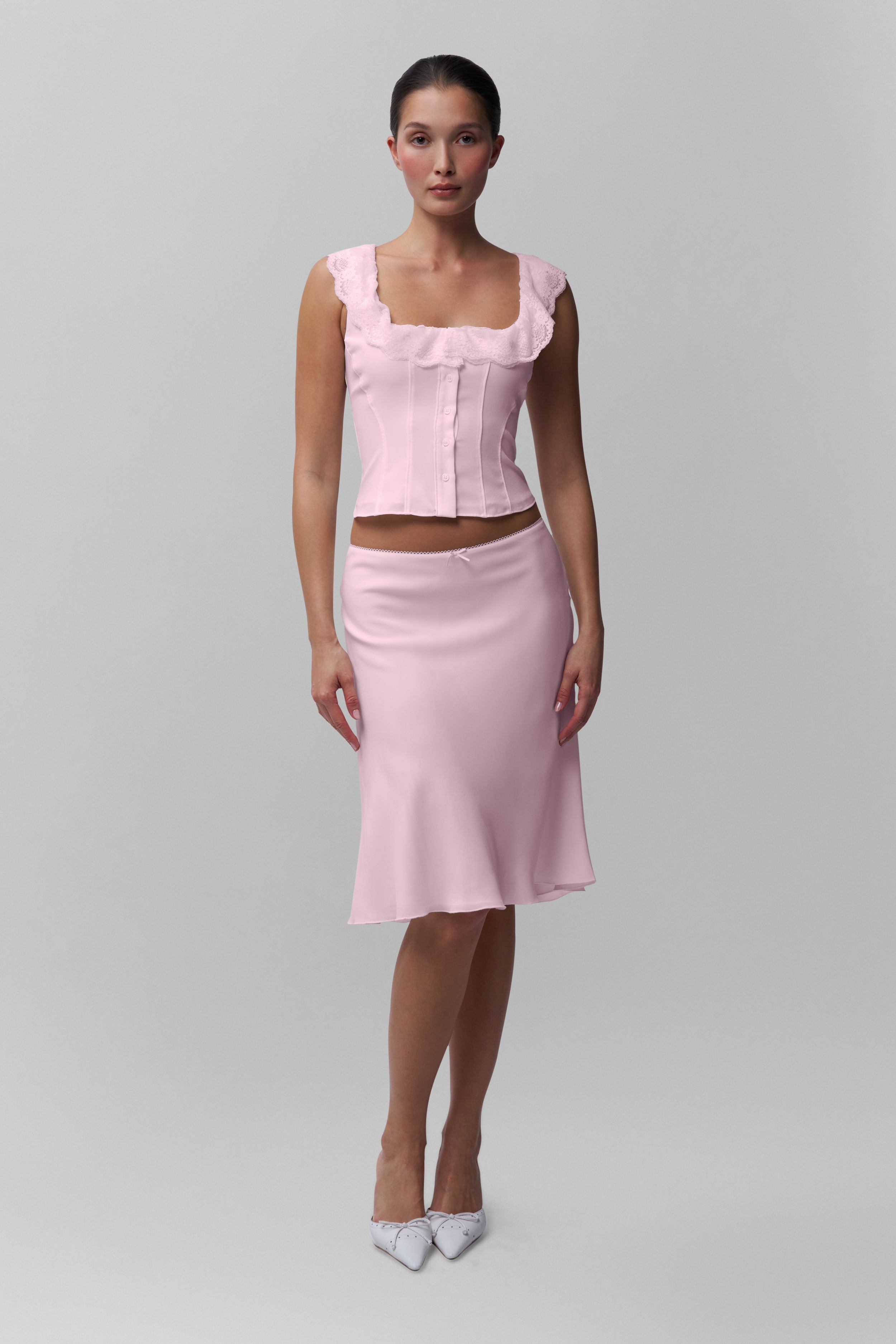 Paloma Skirt in Baby Pink