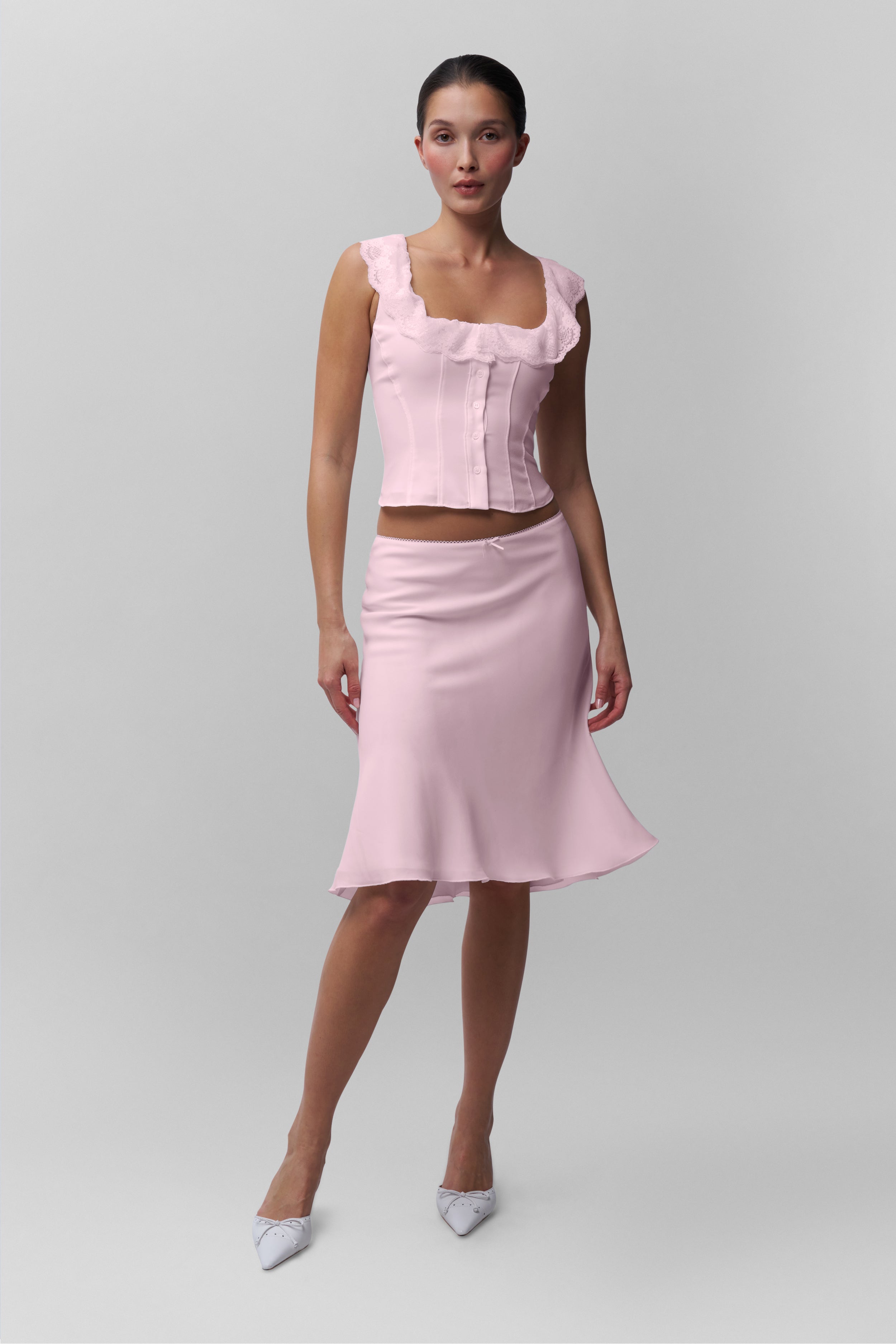 Paloma Skirt in Baby Pink