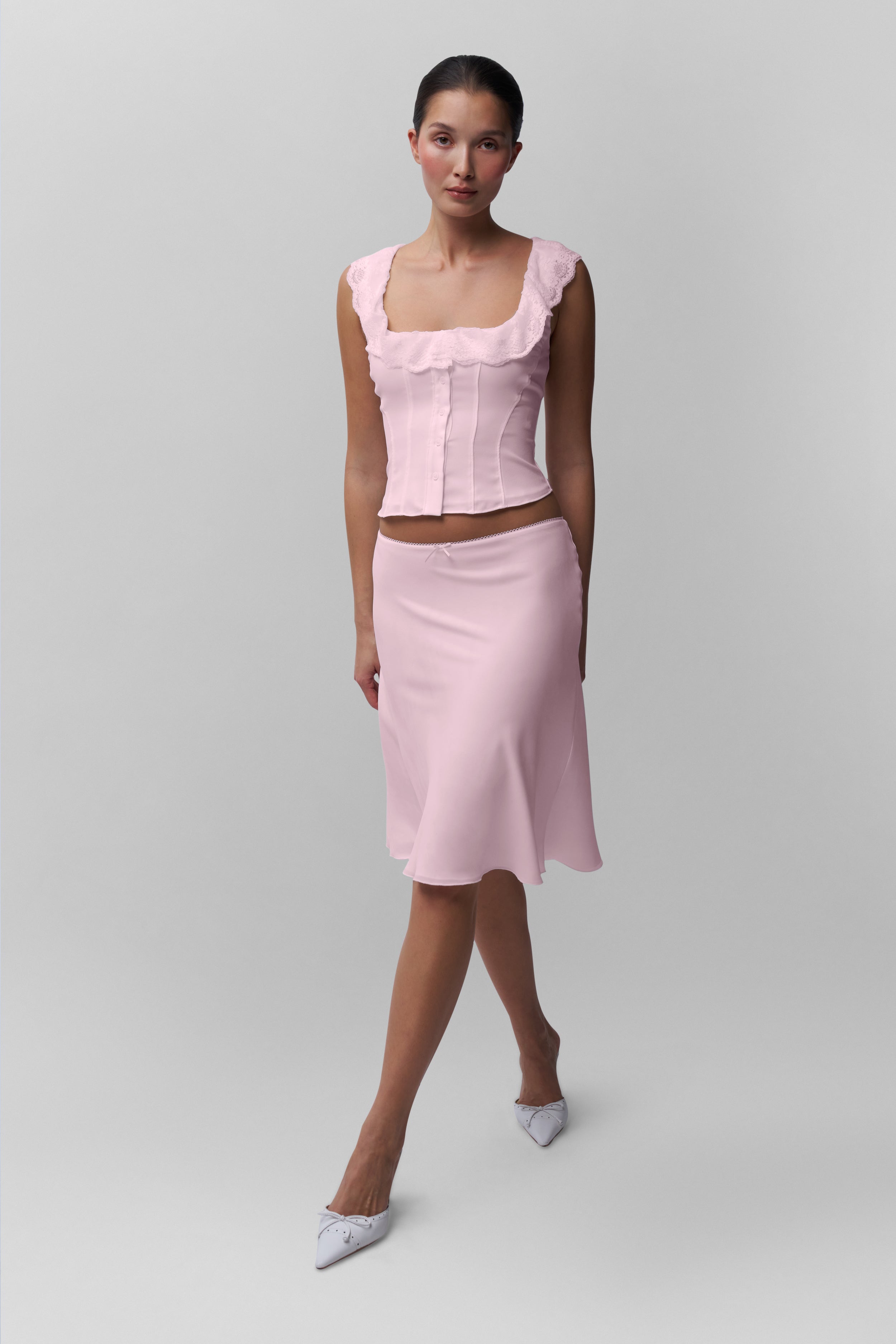 Paloma Skirt in Baby Pink